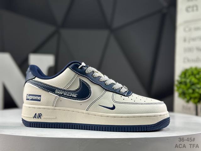 Nike Air Force 1 Low'07 Low-top Casual Sneakers, Custom Leather, Original Last
