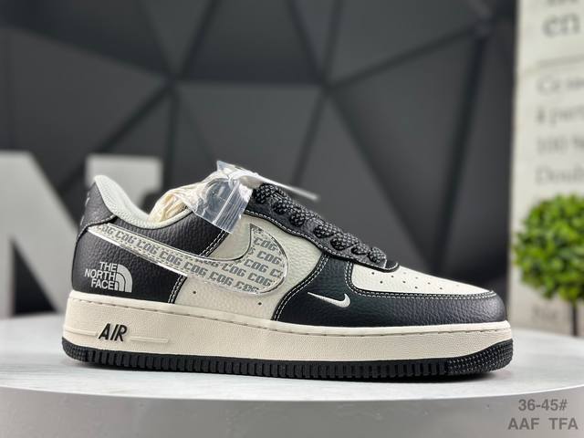 Nike Air Force 1 '07 Low, low-top athletic and casual shoes. Features a complex