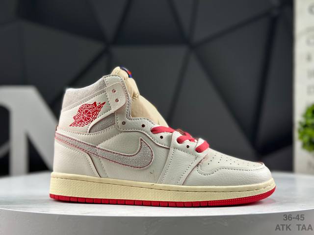 Nike Air Jordan 1 Retro High Og Nrg Collaboration Leather Comfortable Non-Slip