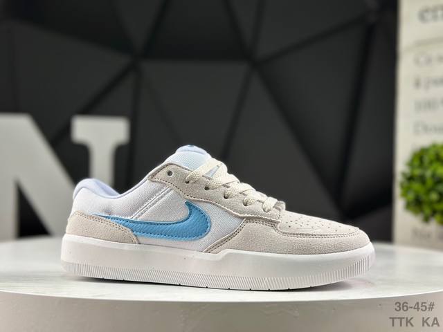 Authentic Nike SB Force 58 Low-Top Skateboard Shoes with Half Sizes (Unisex) It