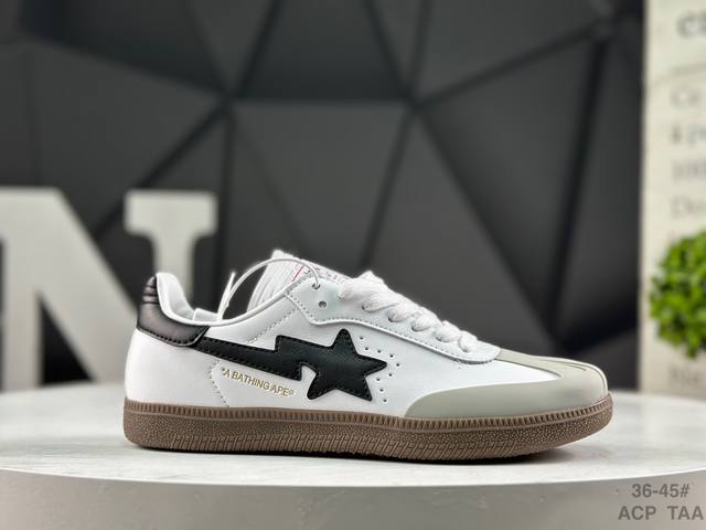 Adidas Original Samba Bape Sneakers. These samba shoes showcase high-quality cr