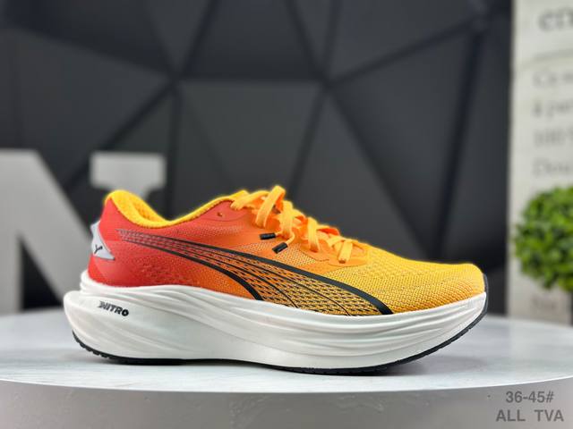 Puma Deviate Nitro 3 Men's Running Shoes, New Style, Cushioned, Breathable, Com