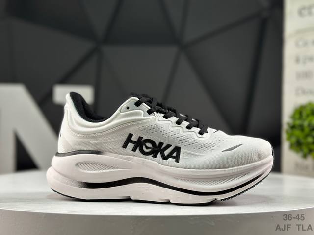 Hoka One One Bondi 9 Retro Comfortable Non-slip Wear-resistant Low-top Mountain