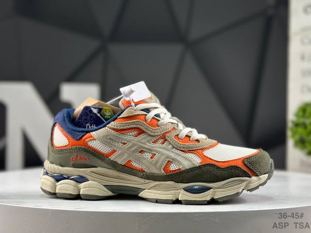 Asics men's and women's shoes, authentic label, half-size system, upgraded origi