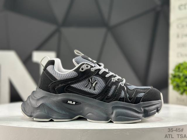 Company Grade Mlb Champ Chunky Vintage Nb Versatile Comfortable Casual Trendy S