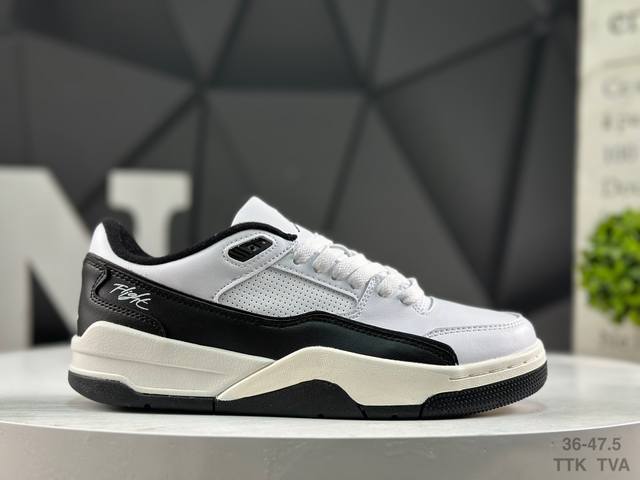 Factory Grade Air Jordan Flight Court Low-Top Basketball Shoes (DDD) The shoe i