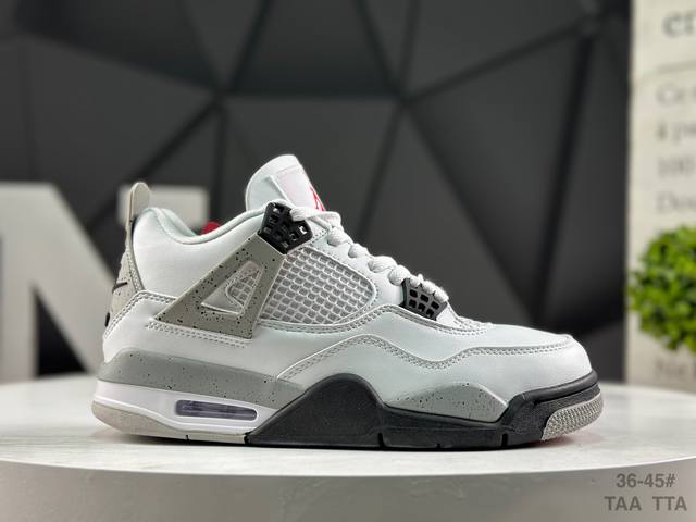 First-layer suede with half sizes. Jordan 4 Retro, high-quality factory batch,