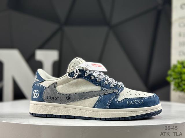 Nike AJ1 Travis Scott X Air Jordan 1 "Reverse Mocha" AJ1 Ts Lightning Collabora