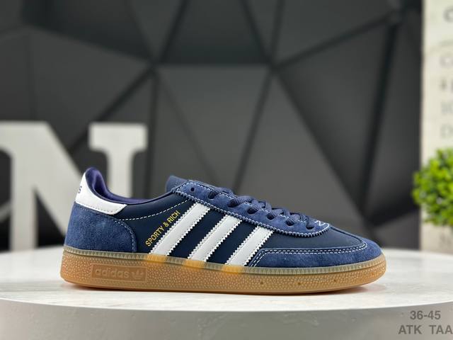 Adidas Handball Spezial Classic Retro Casual Sneakers, Developed and Produced f