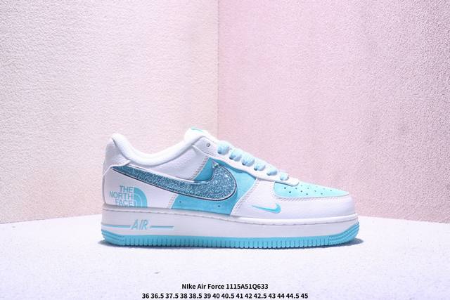 Limited Overseas Release! Company Grade Nike Air Force 1 '07 Low "The North Face