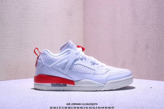 Jordan Spizike Low Pure Original Low-Top Basketball Shoes Original Last and Card