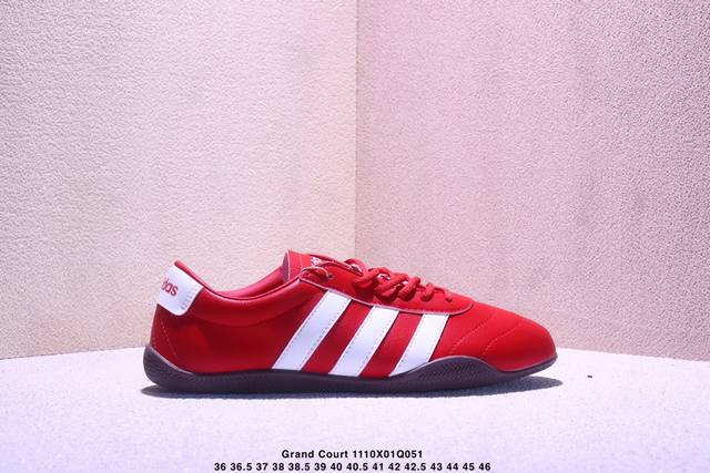 Adidas Grand Court Comfortable, Versatile, Stylish, and Simple Low-Top Tennis Sh