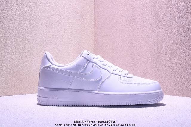 Nike Air Force 1 Low'07 Low-top Casual Sneakers, Custom Leather, Original Last