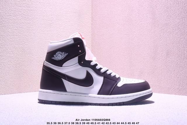 Nike Air Jordan 1 Retro High Og "Black White" AJ1 Michael Jordan High-Top Class