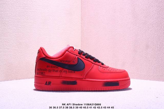 Nike Nk Af1 Shadow Deconstructed Style Air Force 1 Low-Top Sporty Casual Sneake