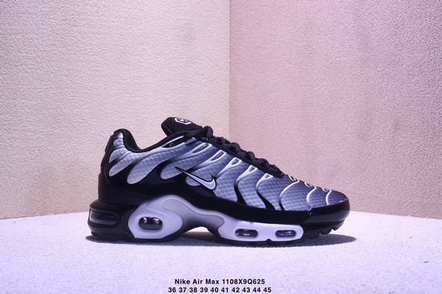 Nike Air Max Plus Drift Black Bright Crimson Tn upgraded version, low-top, retr