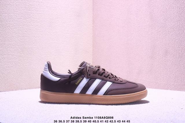 Authentic Adidas Originals Samba Samba Series Gentleman's Style Football Style