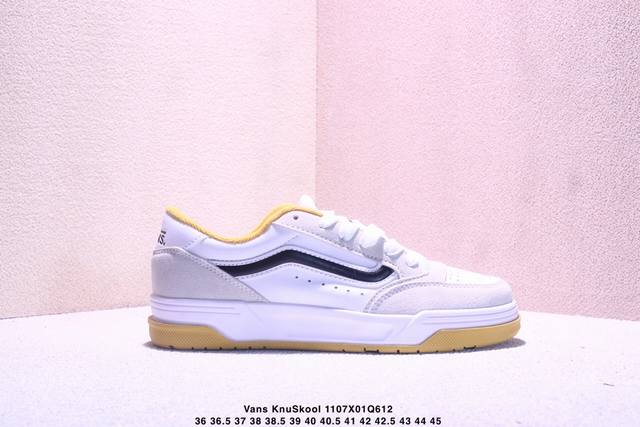 Vans Knuskool High Street Style American Retro Unisex Sneakers, Platform Sneaker