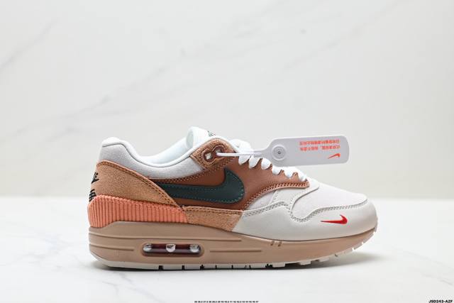 Factory Grade Nike Air Max 1 Cushioned and Durable Sneakers The upper is made o