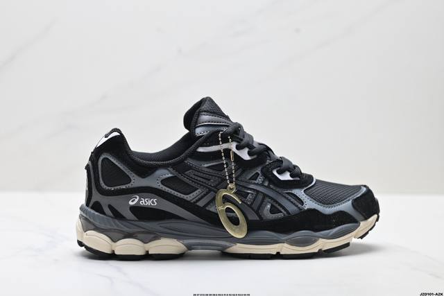 Authentic Asics Gel-Nyc. Breathable mesh upper with some synthetic leather accen