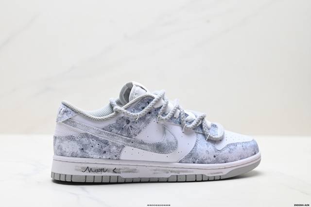 Company Grade Nike Dunk Low Retro 'DIY High-End Custom' Nike Low-Top Casual Spo