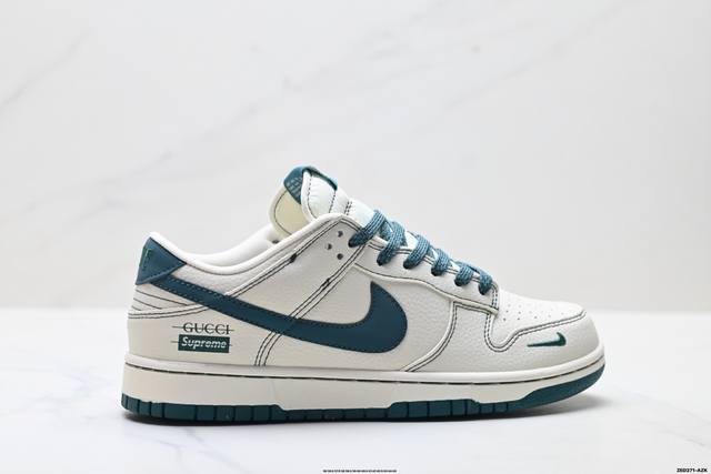Company Grade Nike Dunk Low Retro 'DIY High-End Custom' Nike Low-Top Casual Spo