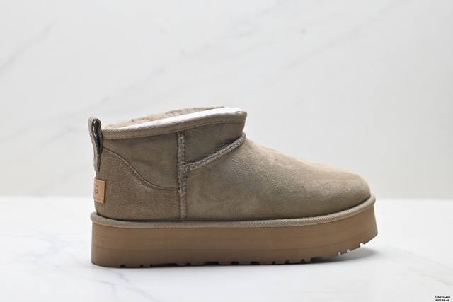 Company Grade Ugg Classic Ultra Mini Platform Lightweight and Comfortable Suede