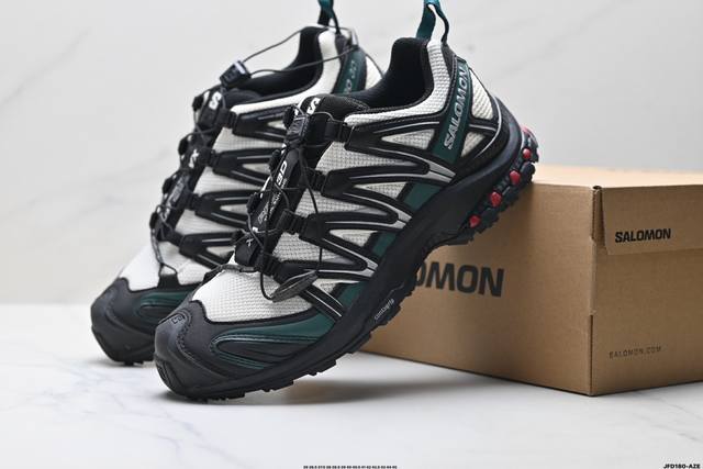 Company-grade Salomon Xa Pro 3D Outdoor Trail Running Shoes. The upper features
