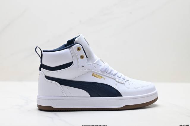 Company Grade Puma Caven Mid Retro Leather Simple Lightweight Casual Mid-Top Sn