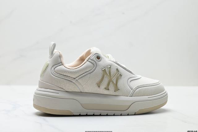 Company Grade Mlb Chunky Liner Jelly Trendy Versatile Thick Sole Height Increas