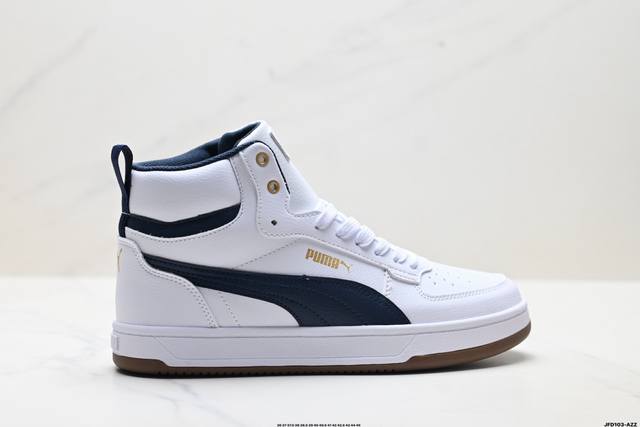 Company Grade Puma Caven Mid Retro Leather Simple Lightweight Casual Mid-Top Sn