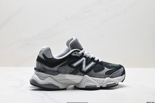 Company Grade New Balance 9060 Series Retro Casual Sports Running Shoes The upp