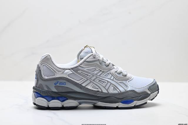 Authentic Asics Gel-Nyc. Breathable mesh upper with some synthetic leather accen