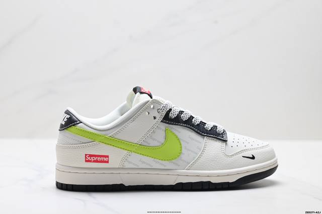 Company Grade Nike Dunk Low Retro 'DIY High-End Custom' Nike Low-Top Casual Spo