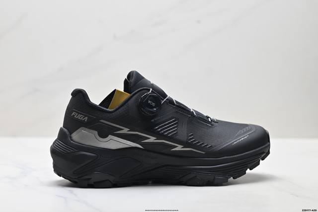 Company-grade Kailas Fuga Ex3 Boa hiking and running shoes. Thick sole, cushion