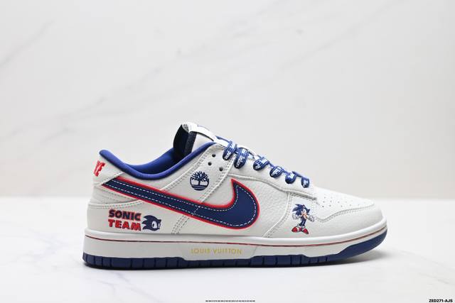 Company Grade Nike Dunk Low Retro 'DIY High-End Custom' Nike Low-Top Casual Spo