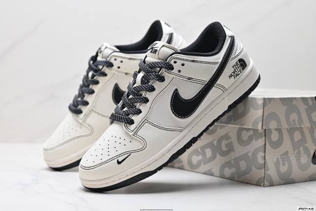 Company Grade Nike Dunk Low Retro 'DIY High-End Custom' Nike Low-Top Casual Spo
