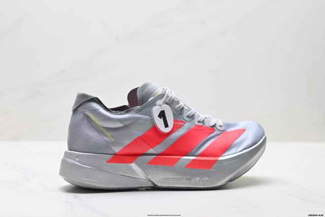 Company-grade Adidas Adizero Adios Pro 4M Marathon Flywire Jacquard Lightweight