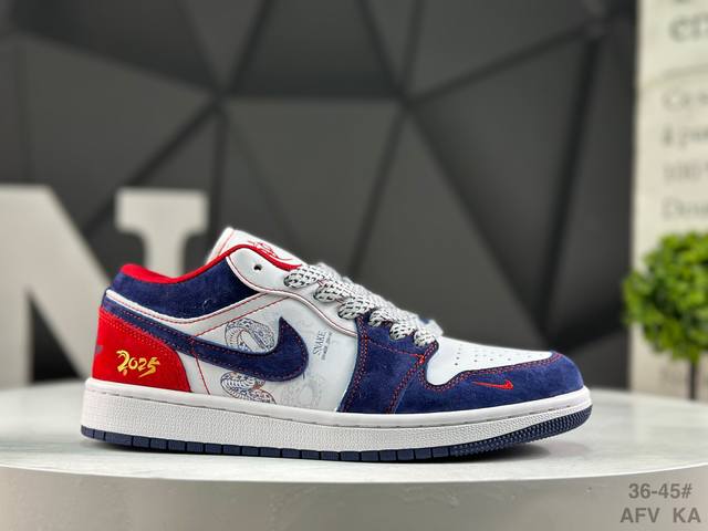 Special Offer Nike Air Jordan 1 Low AJ1 Low-top Casual Sneakers, Official Colorw