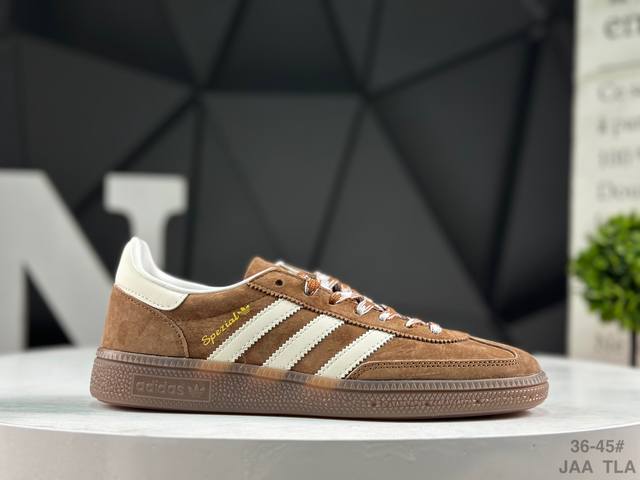 Adidas Handball Spezial, a classic retro casual sneaker. The entire shoe is mad