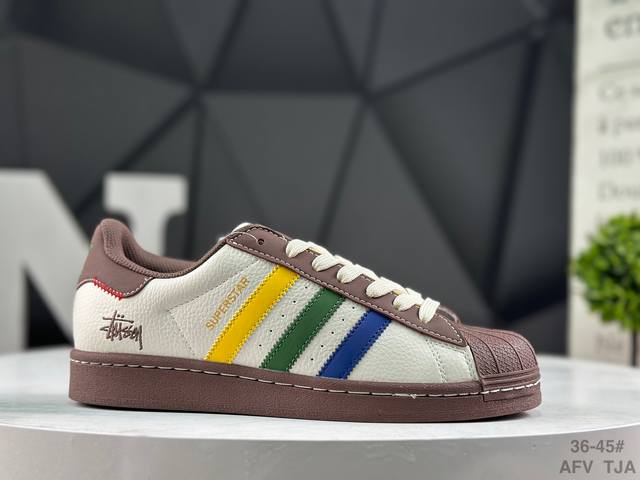 Adidas Originals Superstar Classic Shell Toe Low-Top Versatile Casual Sports Sn