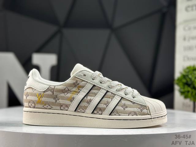 Adidas Originals Superstar Classic Shell Toe Low-Top Versatile Casual Sports Sn