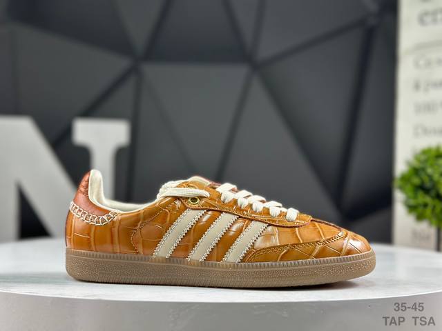 Adidas Originals Wales Bonner Samba Og Samba Series Gentleman's Training Footba