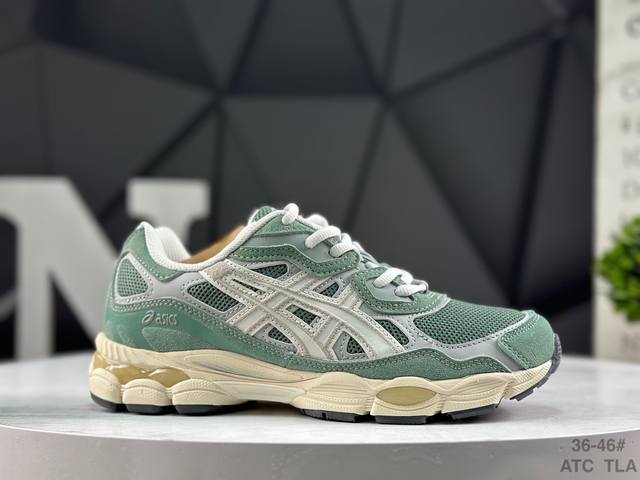 Asics Gel-Nyc. Asics breathable mesh upper with some synthetic leather sections,