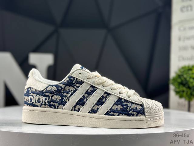 Adidas Originals Superstar Classic Shell Toe Low-Top Versatile Casual Sports Sn