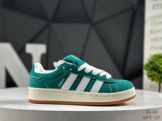 Adidas Originals Campus 00S Official Colorway Padded Shoes Series The upper uses