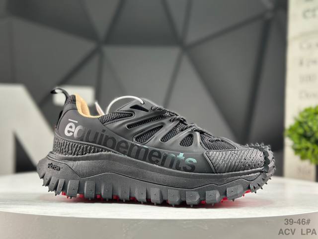 Company-grade Moncler Trailgrip GTX ripstop mountain outdoor sports shoes with
