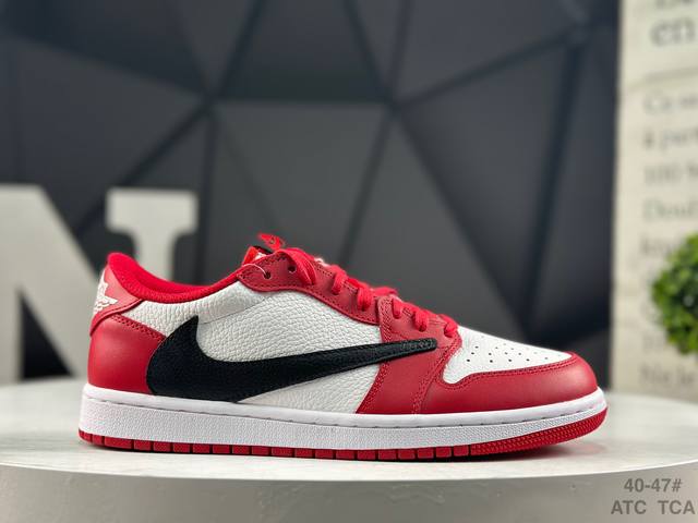 Factory Grade Nike AJ1 Travis Scott X Air Jordan 1 "Reverse Mocha" Basketball S