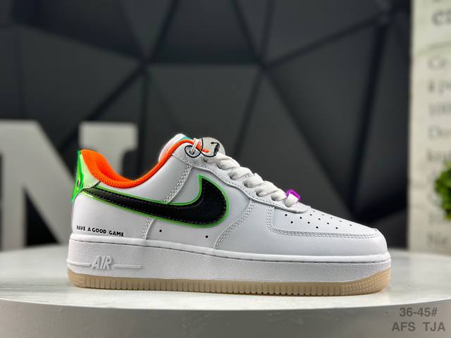 Nike Air Force 1 '07 Low, made with original last and cardboard, authentic Air