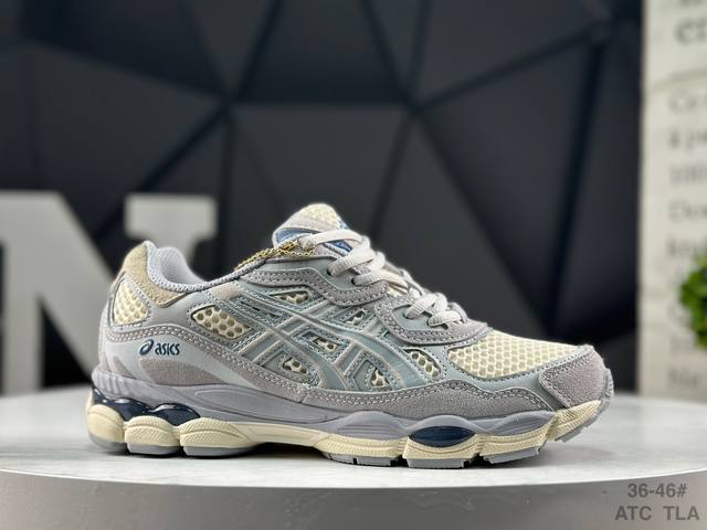 Asics Gel-Nyc. Asics breathable mesh upper with some synthetic leather sections,